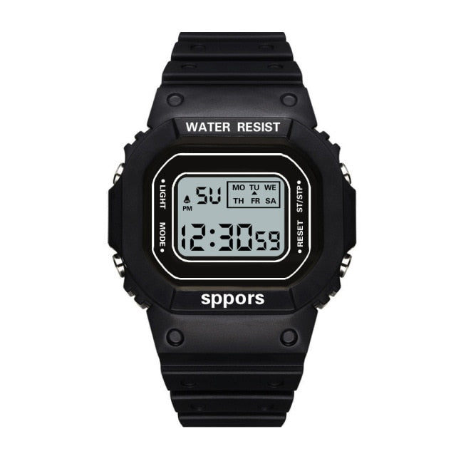 Women's Sports Digital Wrist Watch